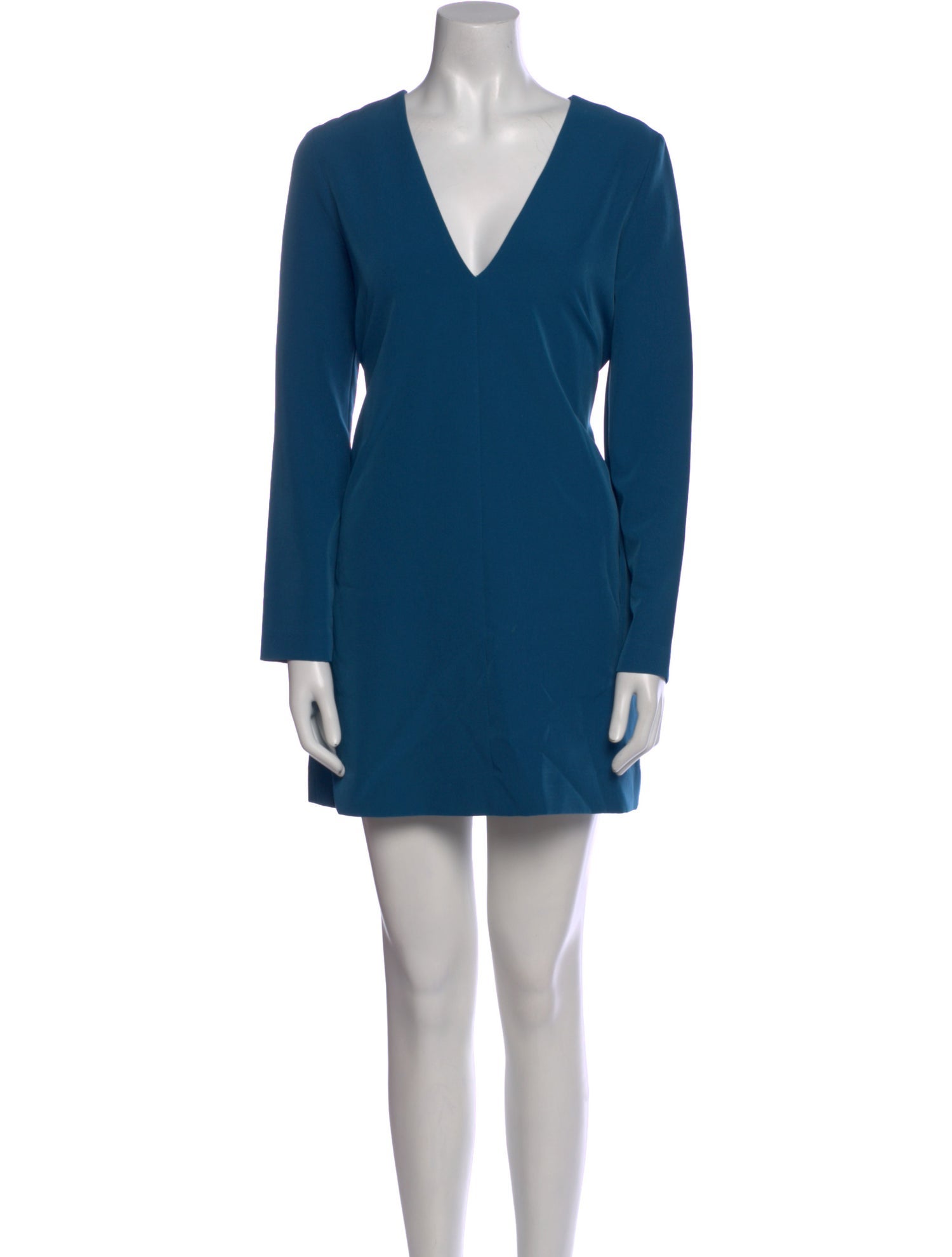 Milly V-Neck Mini Dress