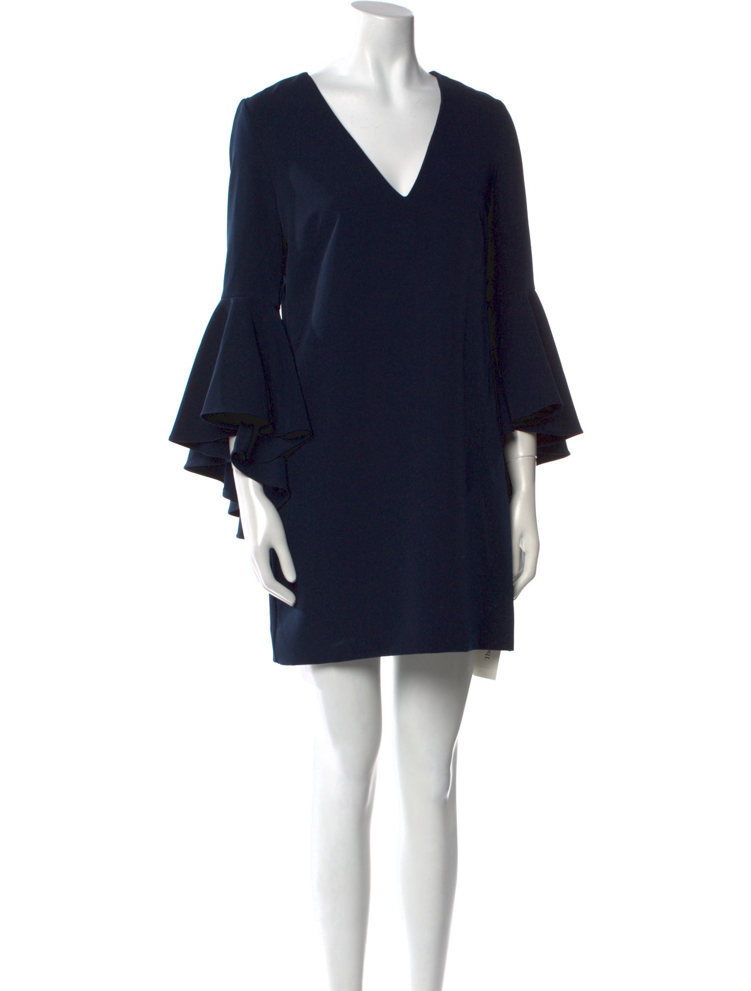 Milly V-Neck Mini Dress