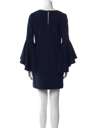 Milly V-Neck Mini Dress