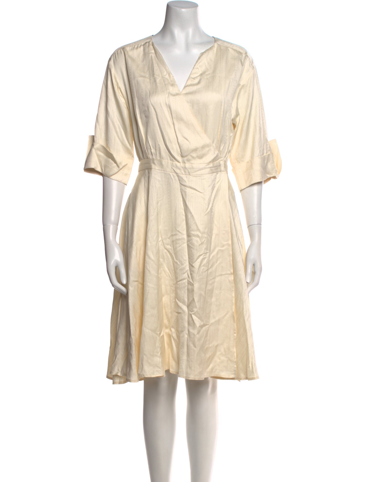 Milly Silk Knee-Length Dress