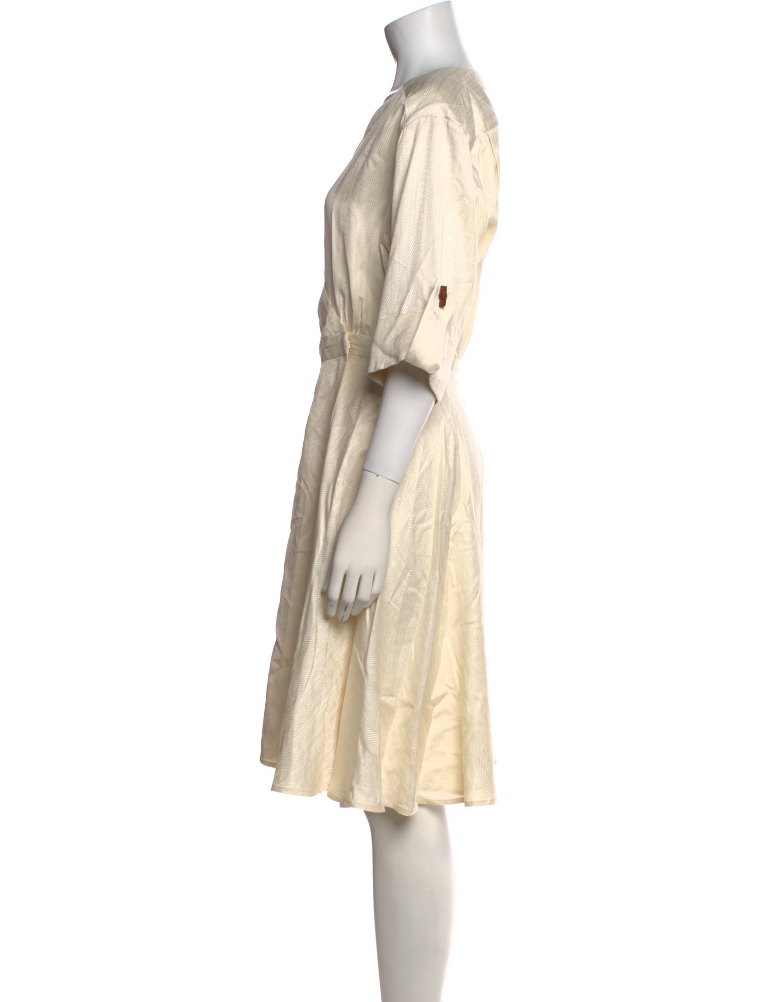 Milly Silk Knee-Length Dress