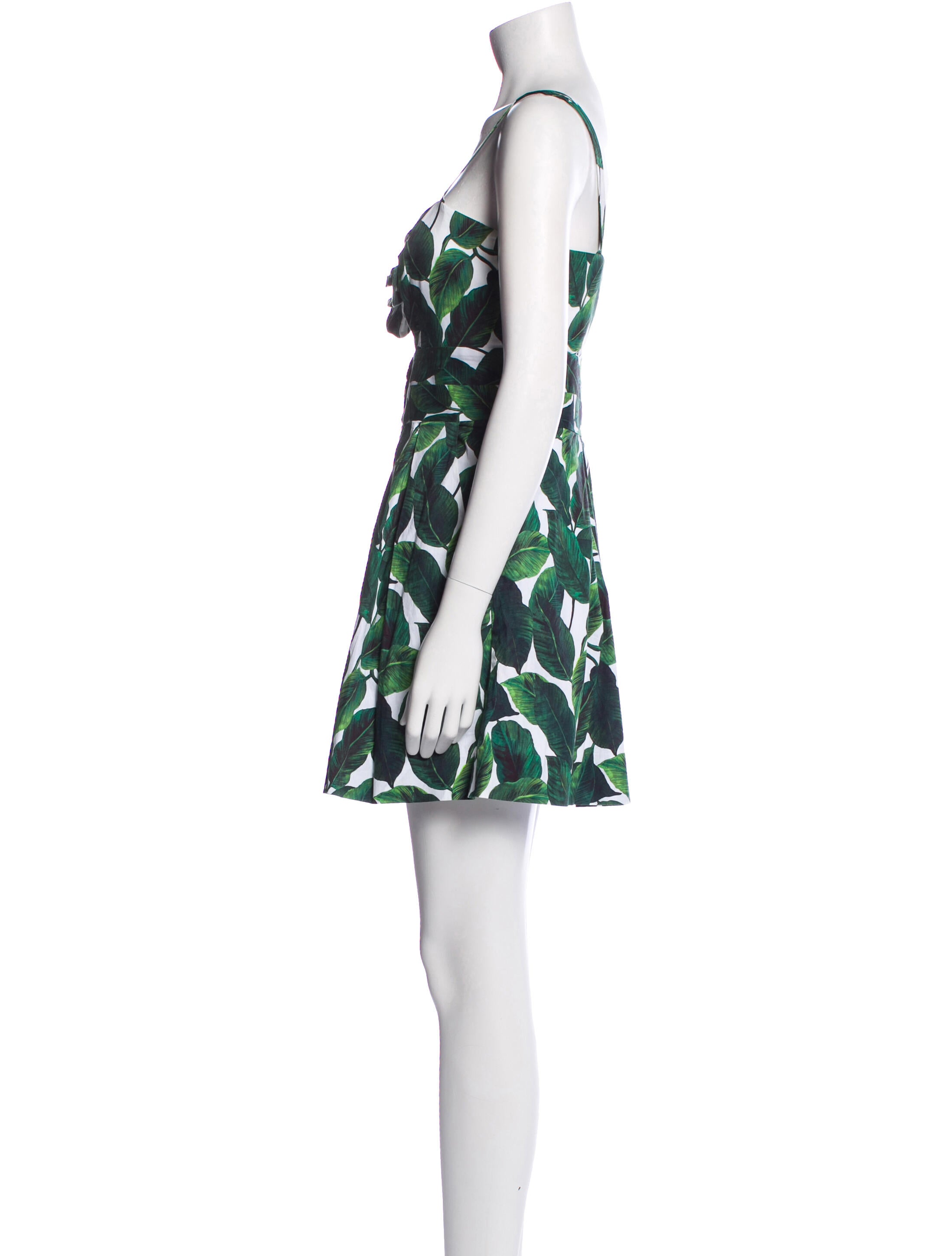 Milly Floral Print Mini Dress