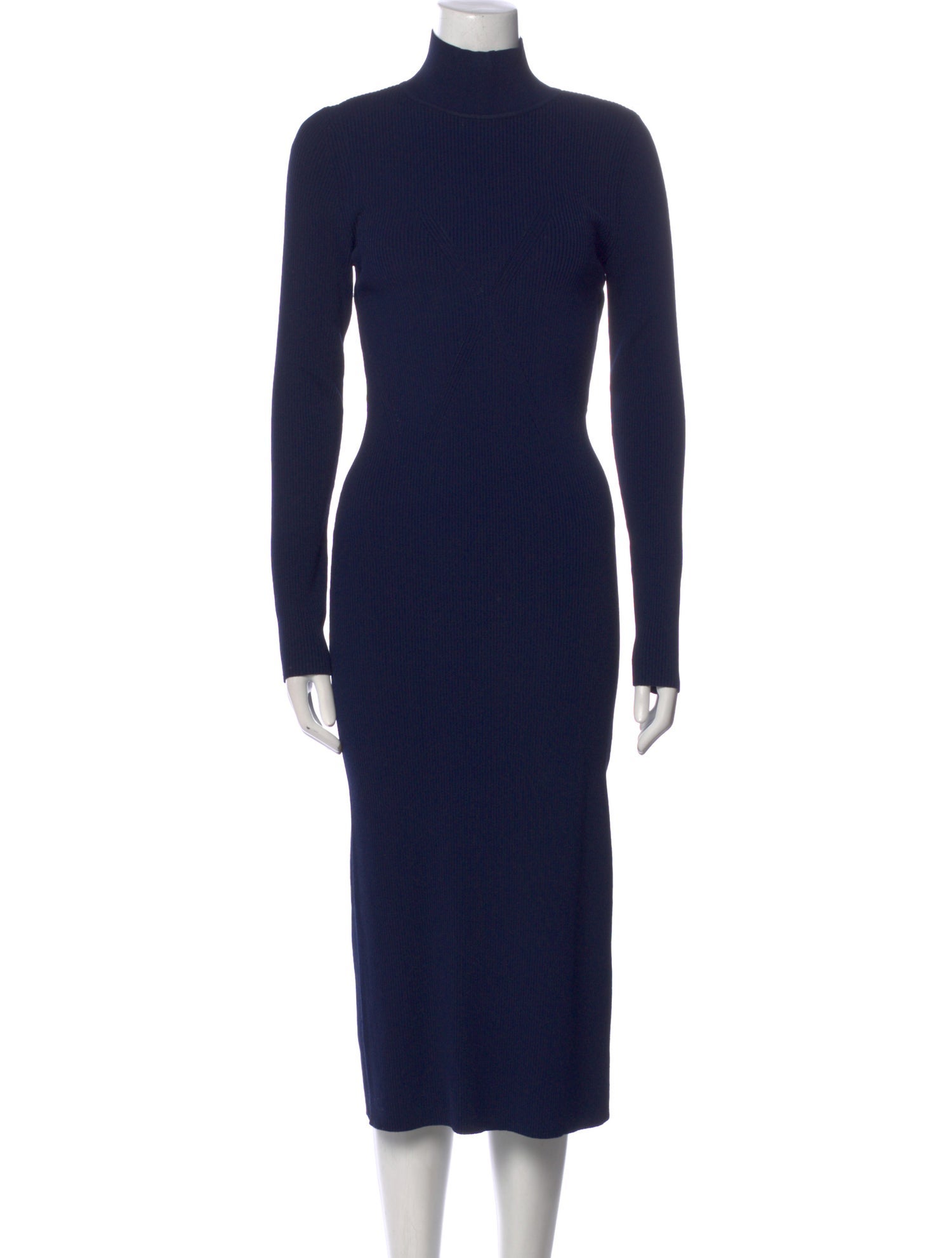 Milly Turtleneck Midi Length Dress