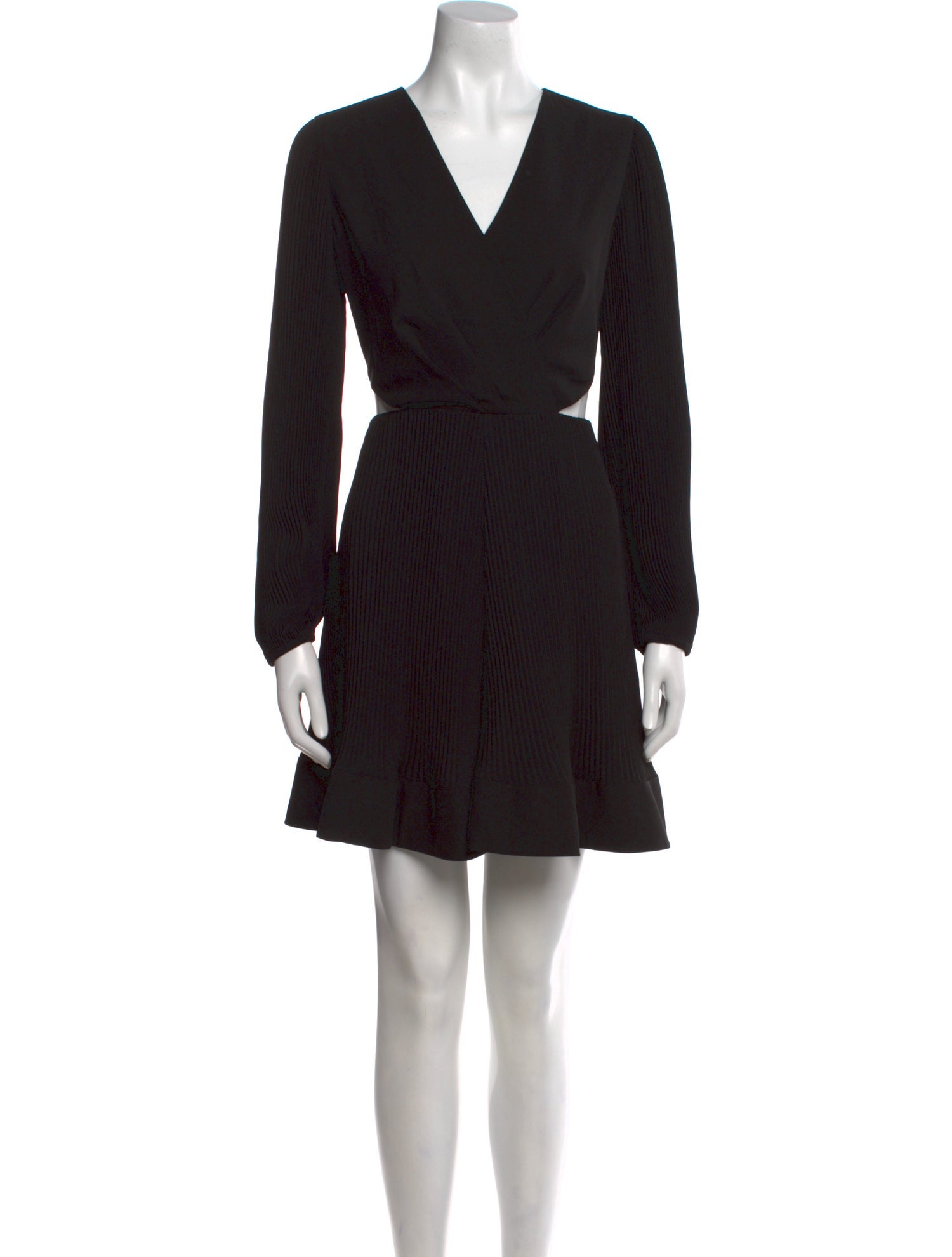 Milly V-Neck Mini Dress