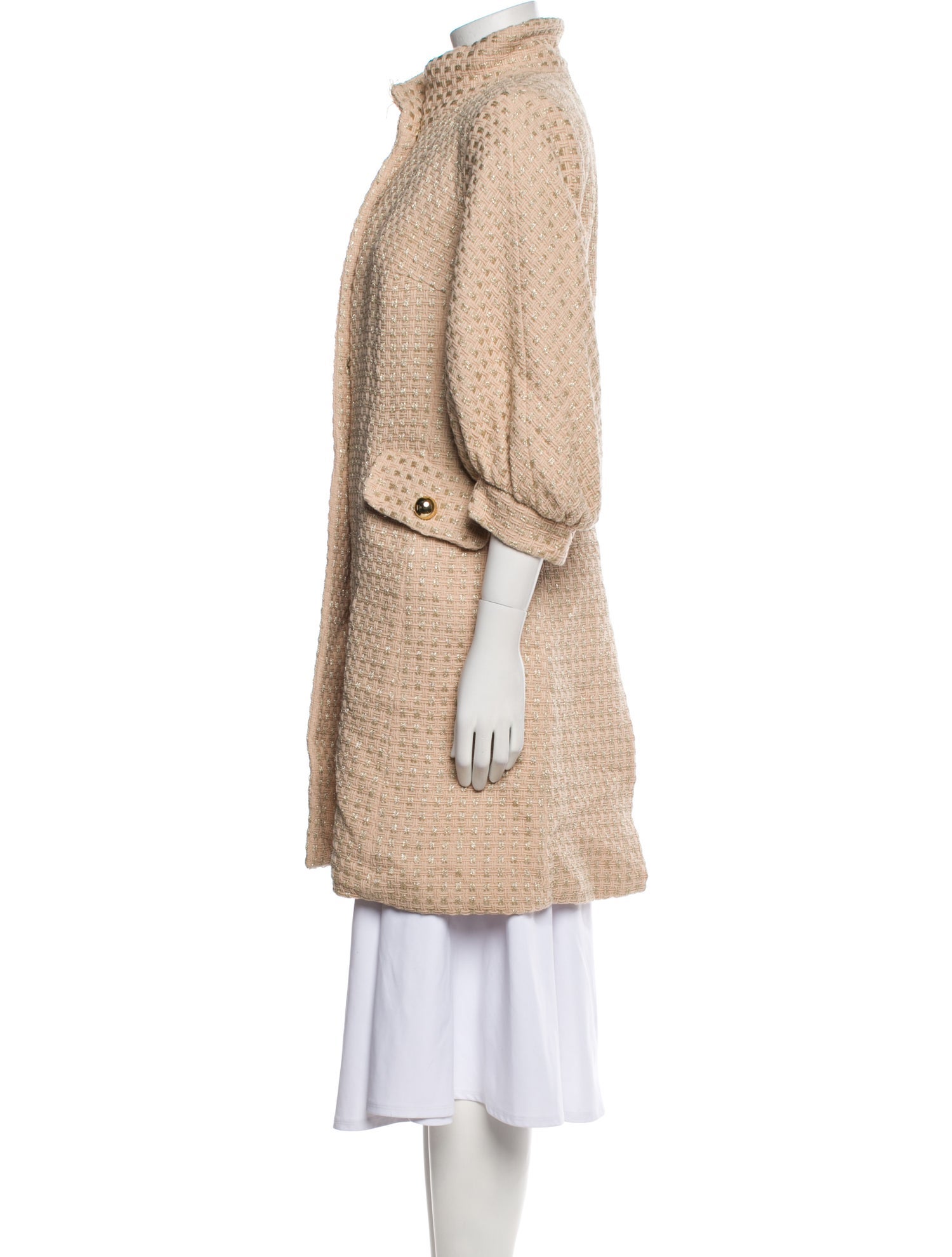 Milly Wool Printed Coat