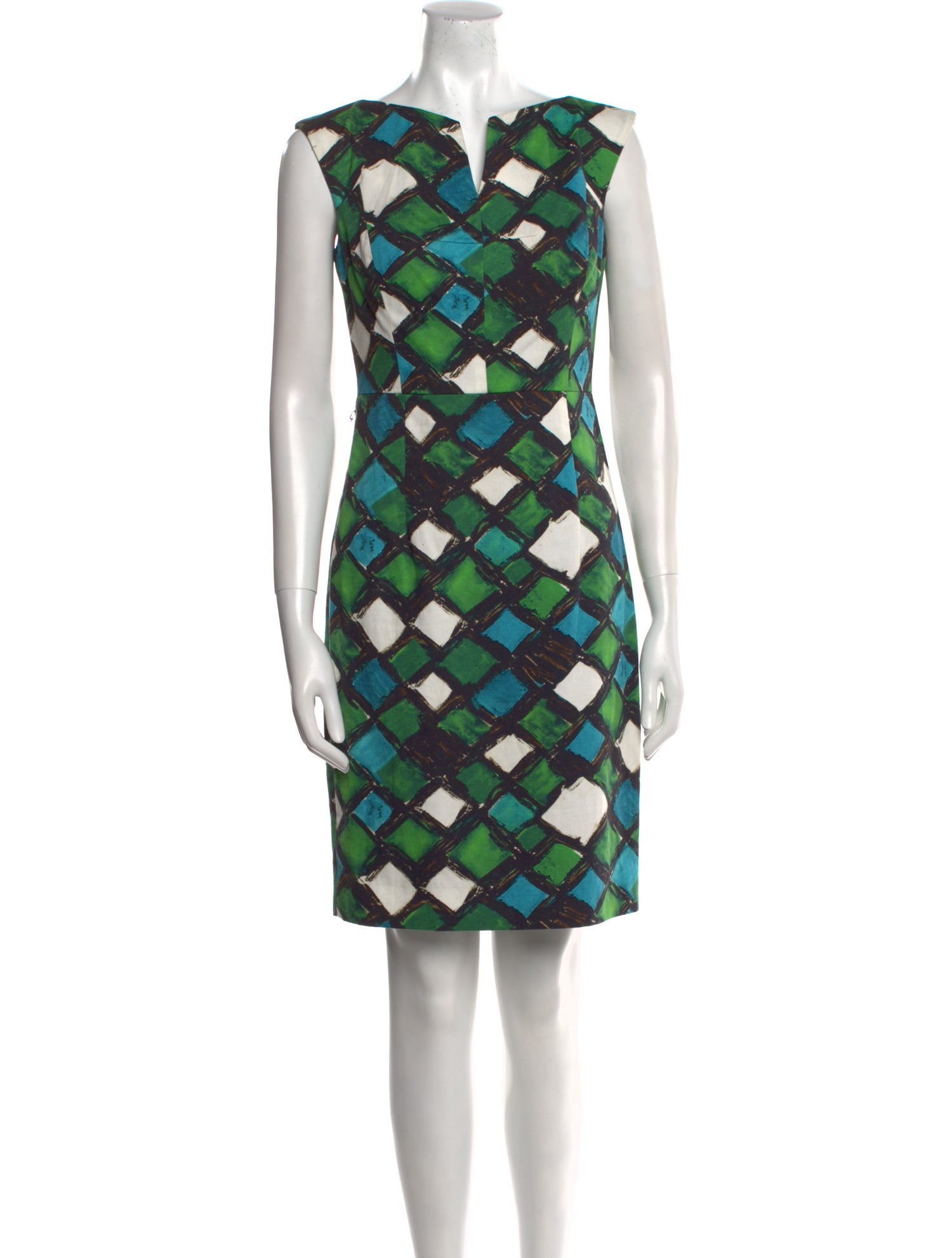 Milly Printed Knee-Length Dress