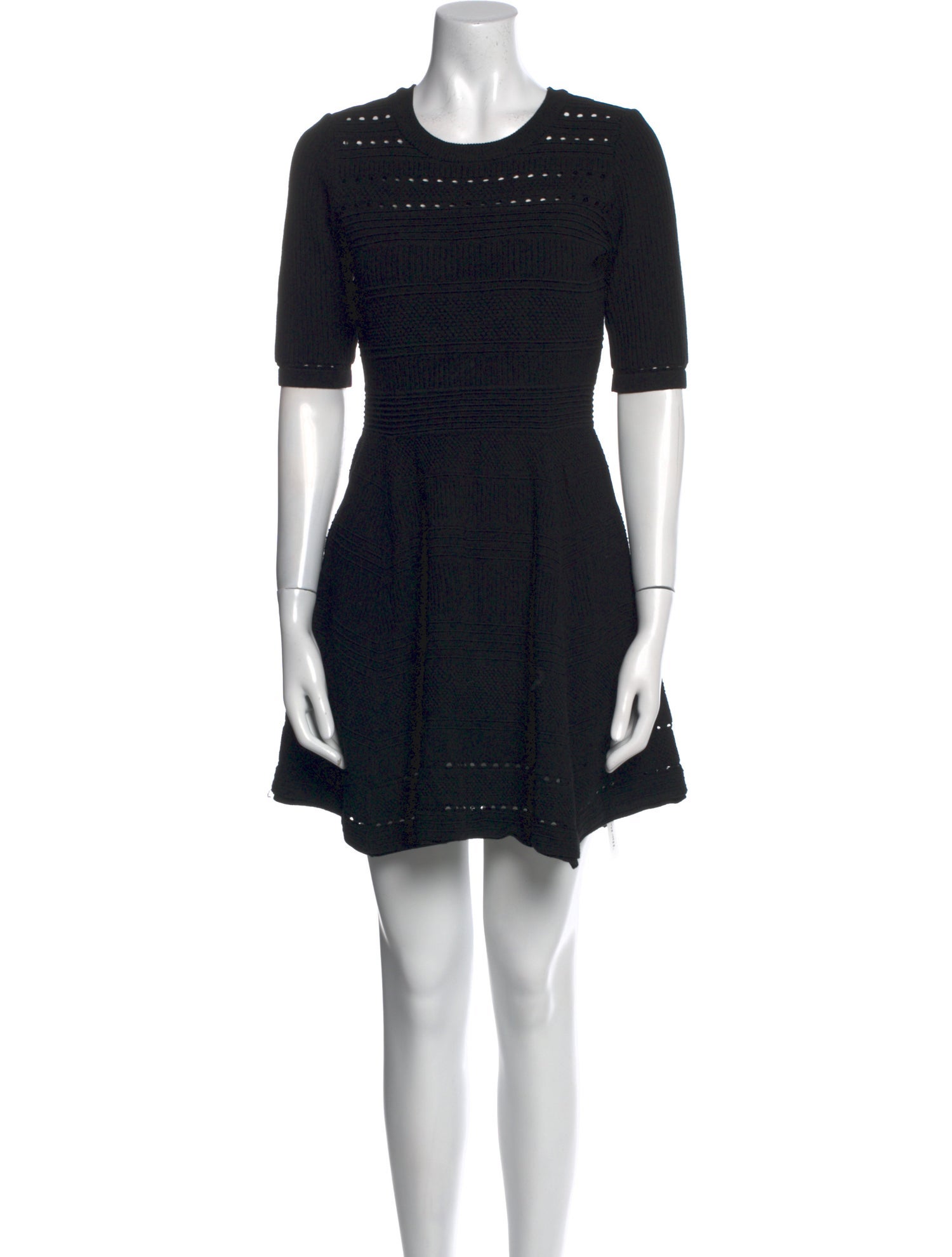 Milly Crew Neck Mini Dress