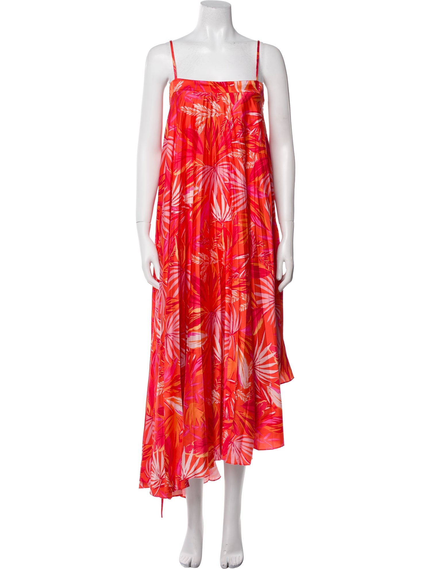 Milly Floral Print Long Dress