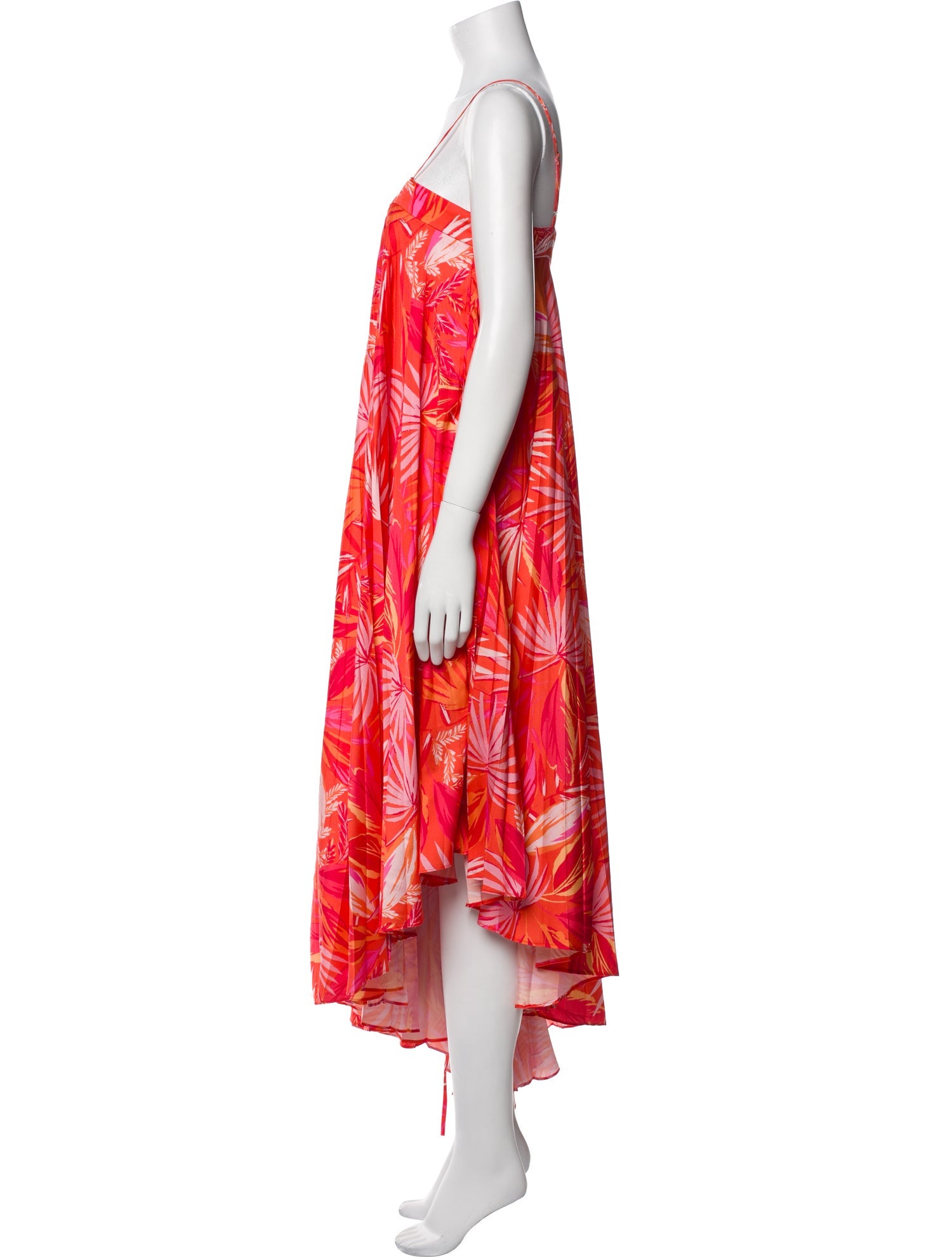 Milly Floral Print Long Dress