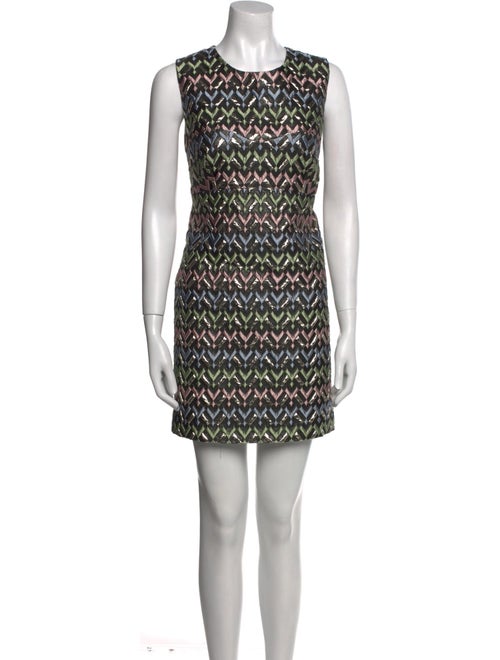 Milly Printed Mini Dress