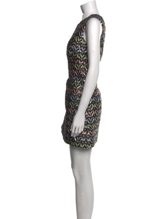 Milly Printed Mini Dress