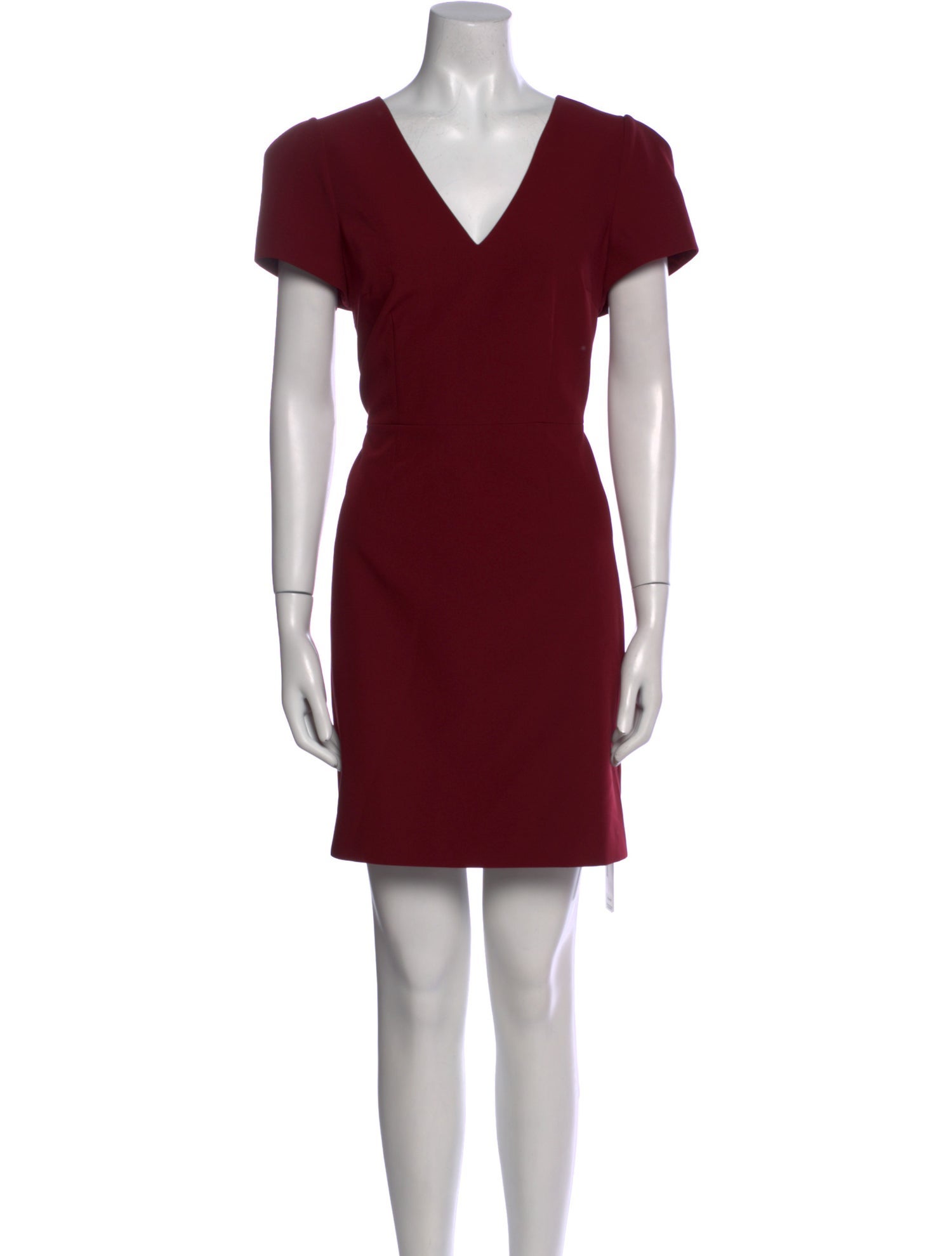 Milly V-Neck Mini Dress