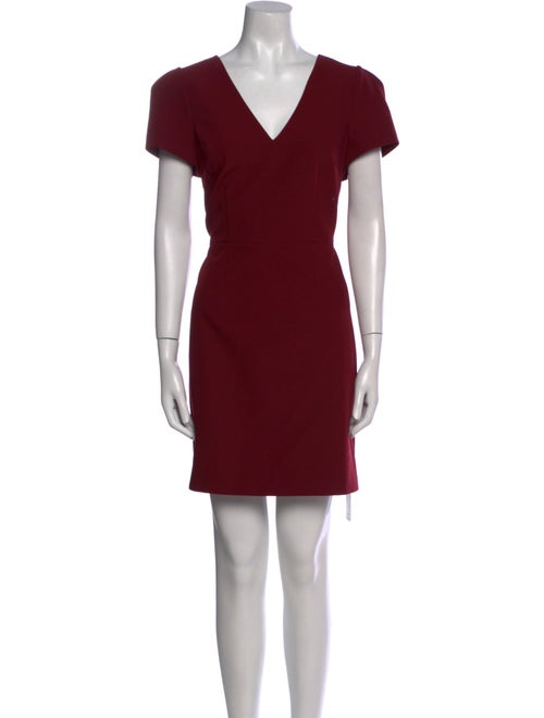 Milly V-Neck Mini Dress