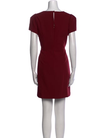 Milly V-Neck Mini Dress