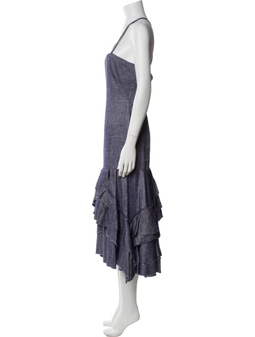 Milly Linen Long Dress