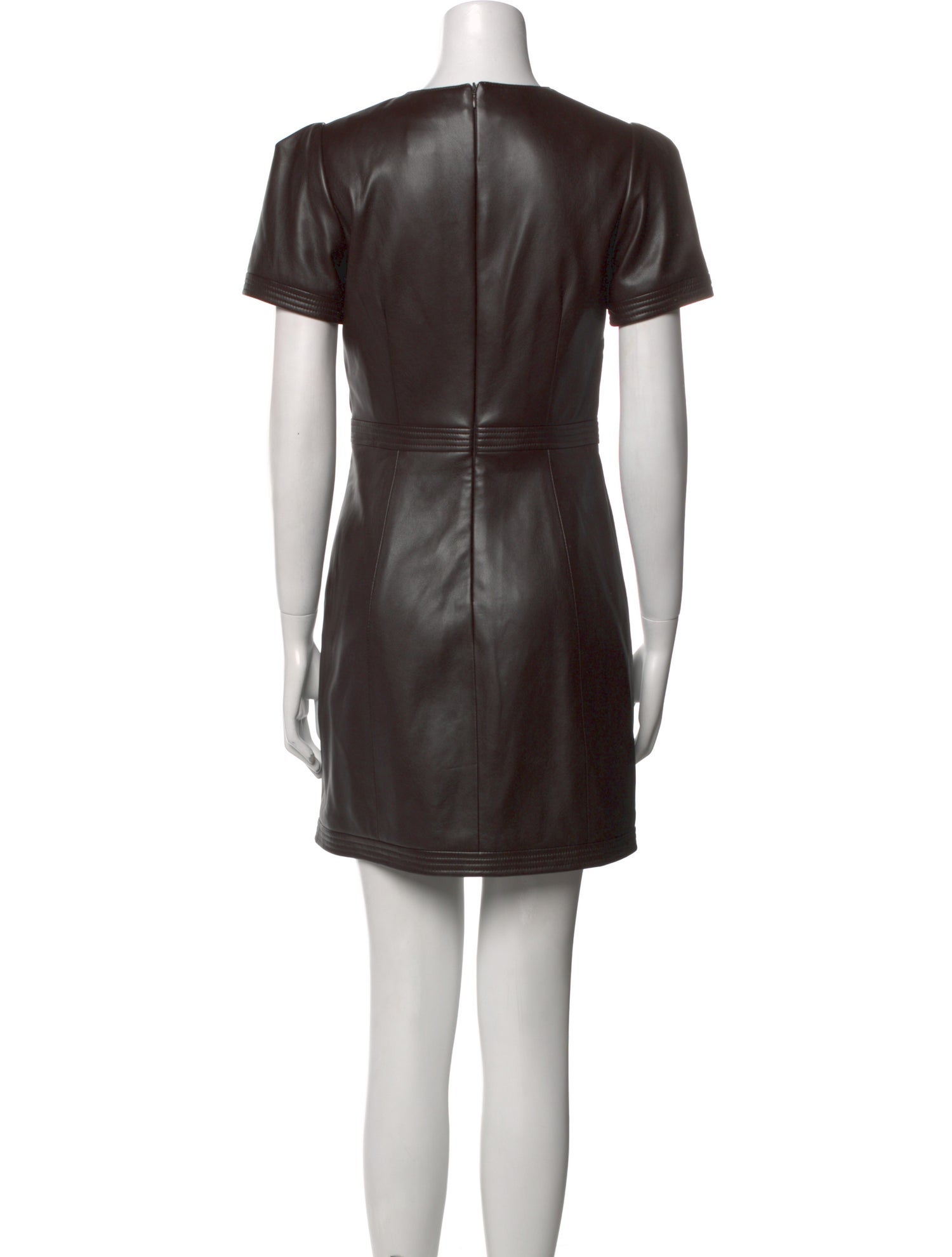 Milly V-Neck Mini Dress