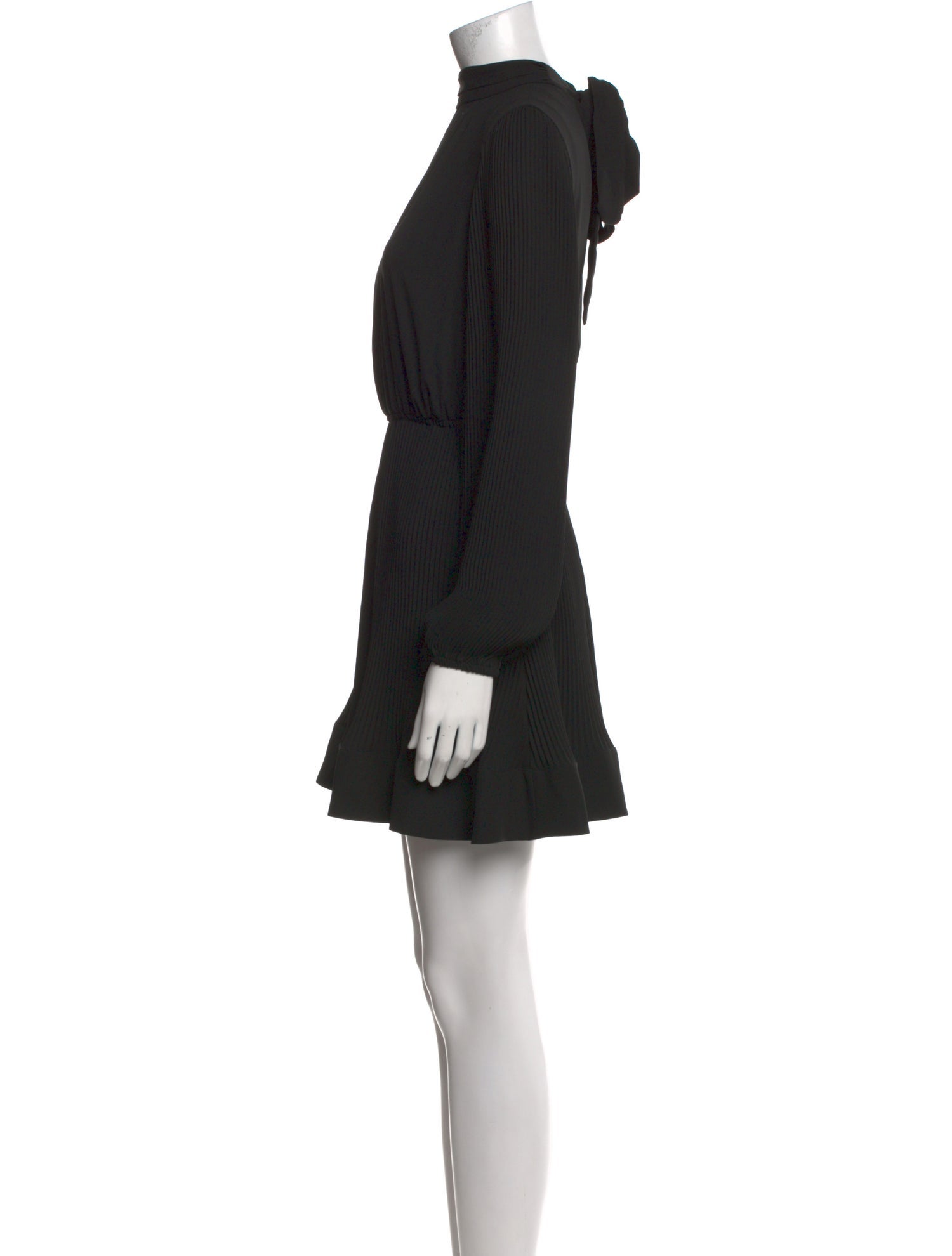 Milly Mock Neck Knee-Length Dress