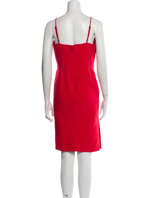 Milly Square Neckline Knee-Length Dress