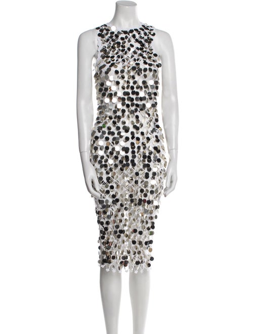 Milly Printed Midi Length Dress