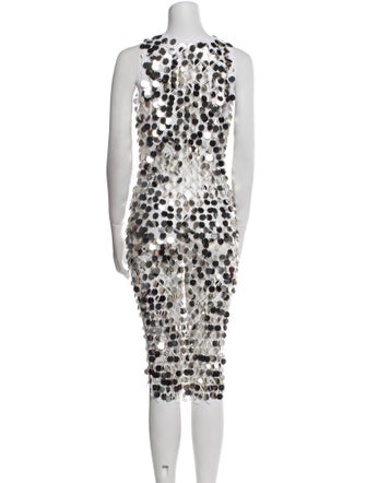 Milly Printed Midi Length Dress