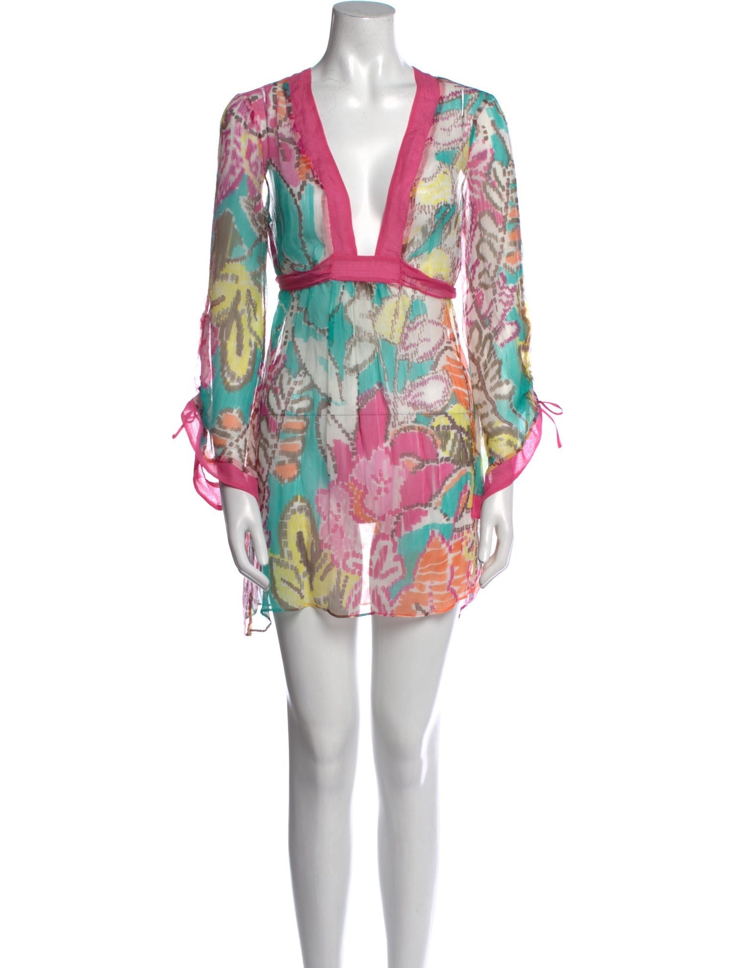 Milly Silk Mini Dress