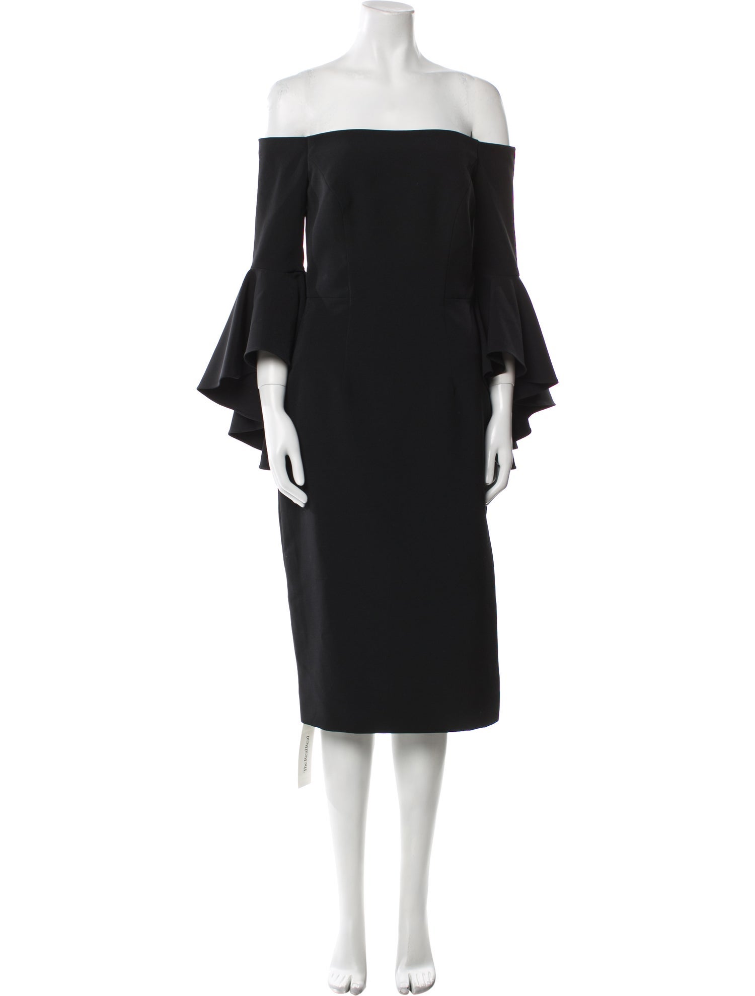 Milly Off-The-Shoulder Knee-Length Dress