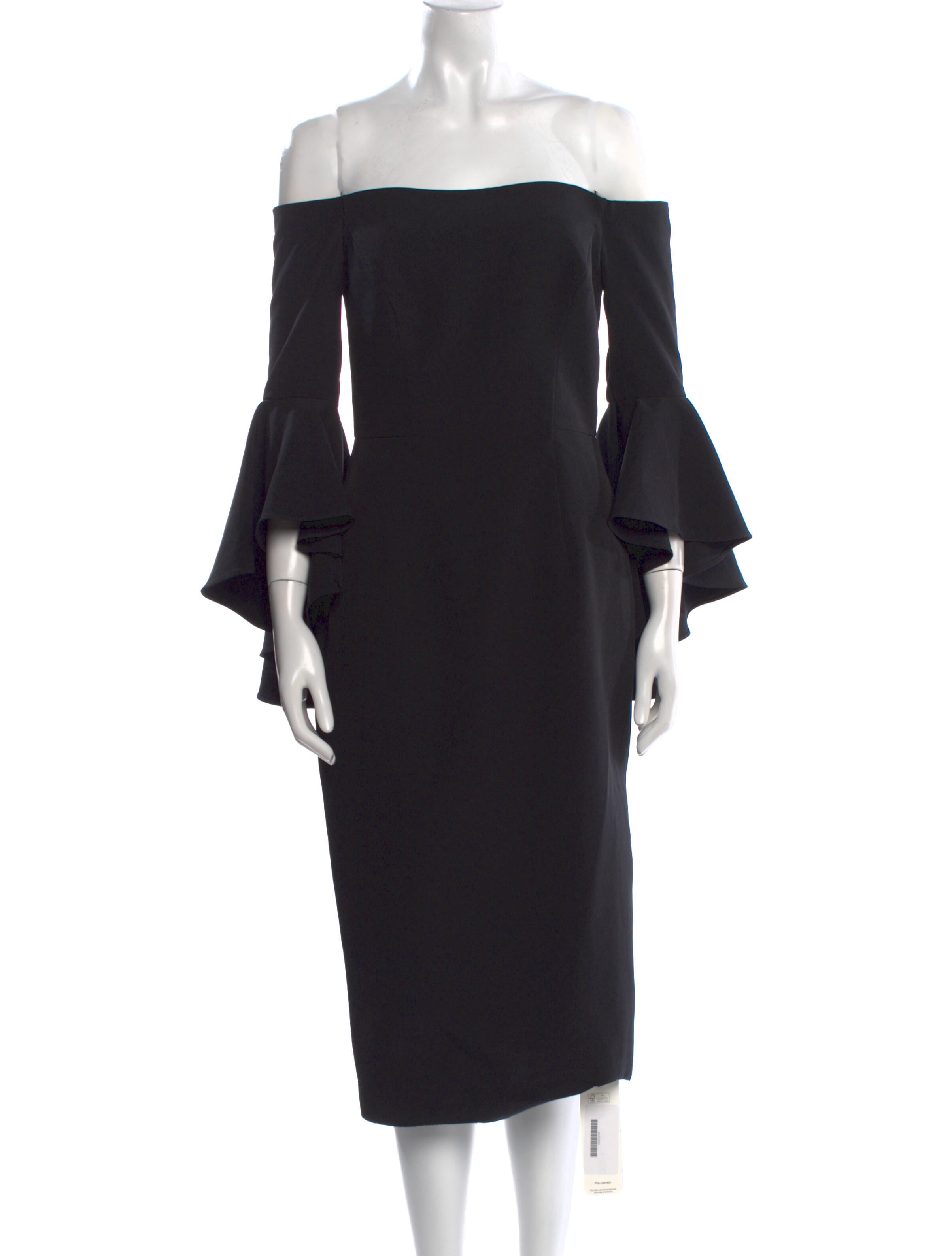 Milly Off-The-Shoulder Knee-Length Dress