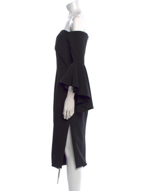 Milly Off-The-Shoulder Knee-Length Dress