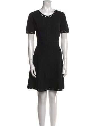 Milly Crew Neck Mini Dress