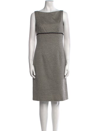 Milly Wool Knee-Length Dress