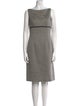 Milly Wool Knee-Length Dress