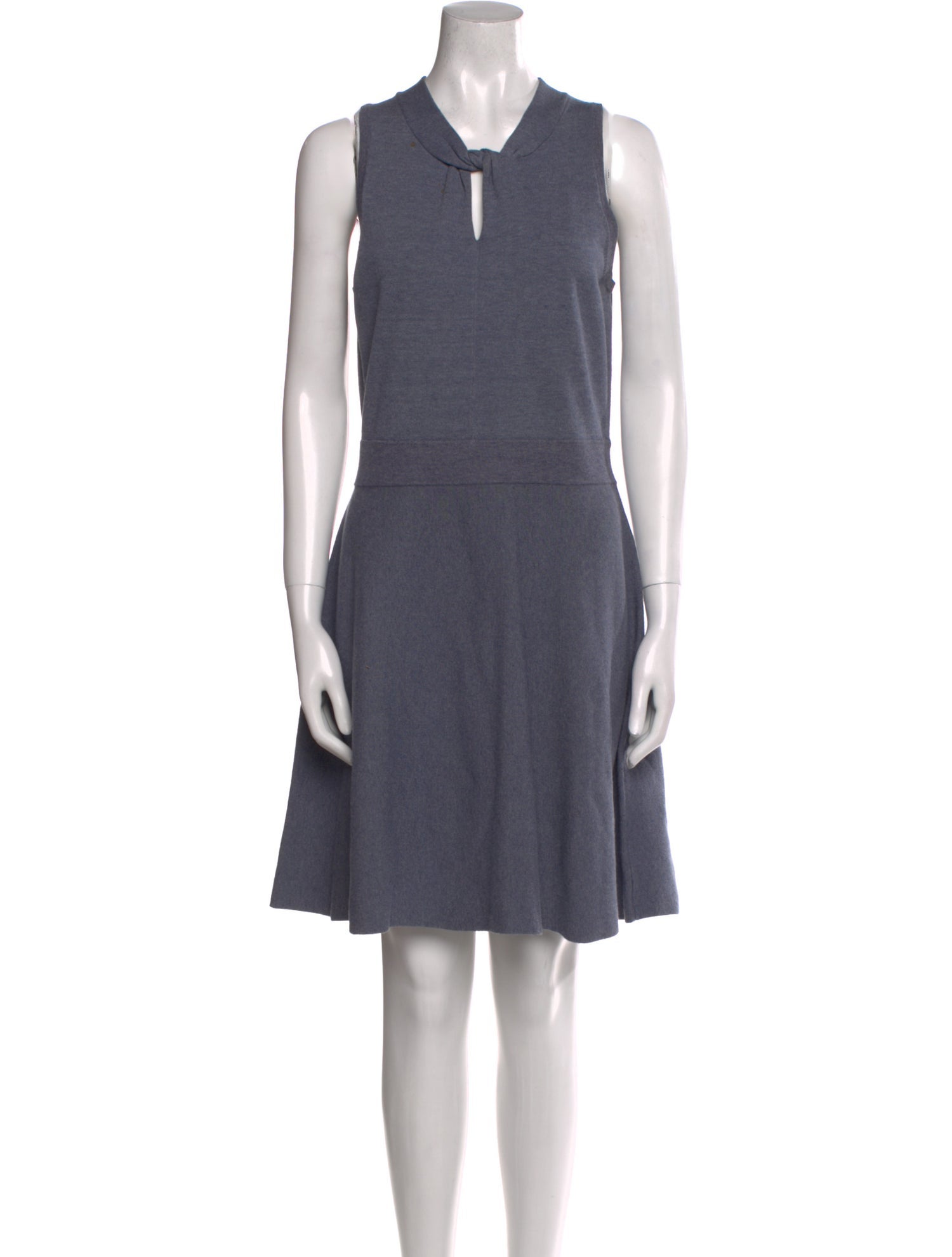 Milly V-Neck Knee-Length Dress