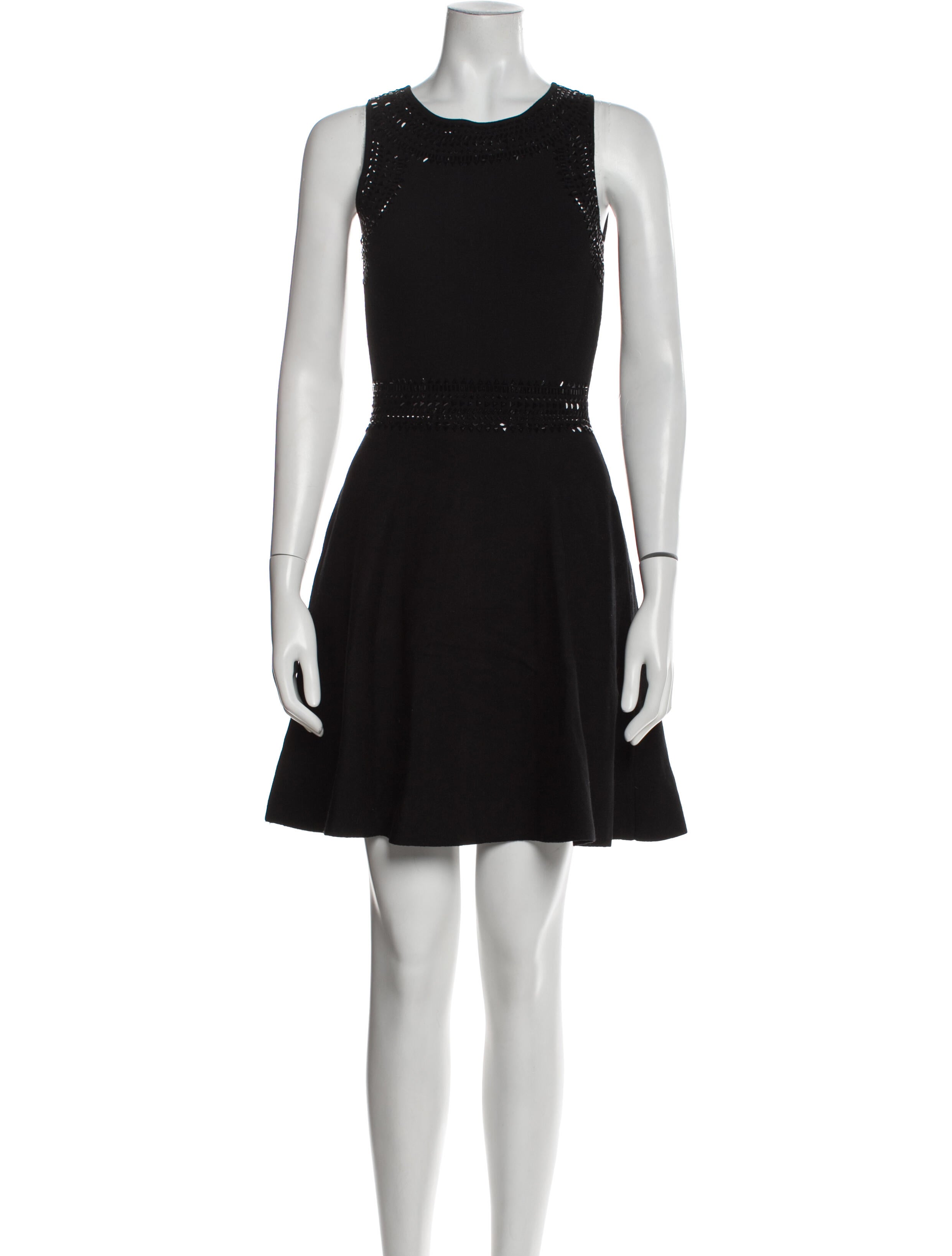 Milly Crew Neck Mini Dress