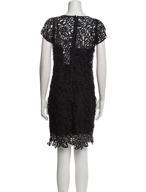 Milly Scoop Neck Knee-Length Dress