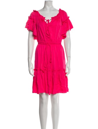 Milly Silk Midi Length Dress