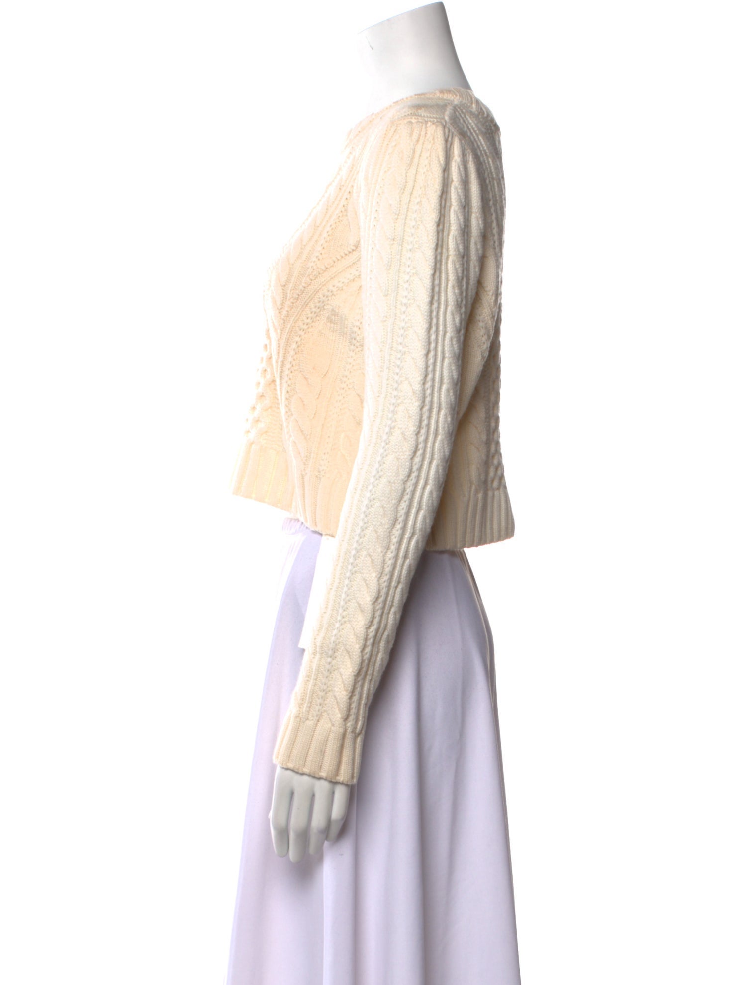 Milly Wool Crew Neck Sweater