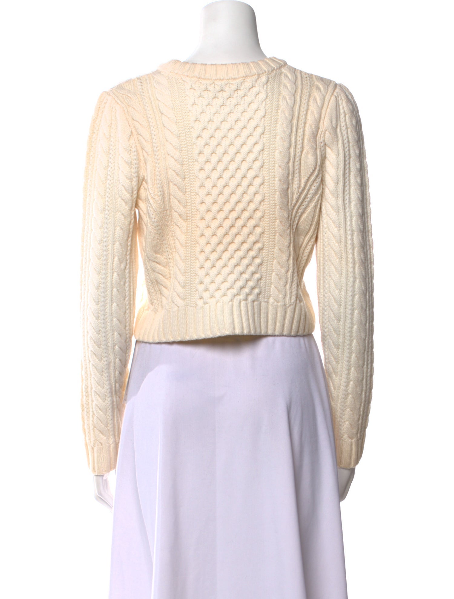 Milly Wool Crew Neck Sweater