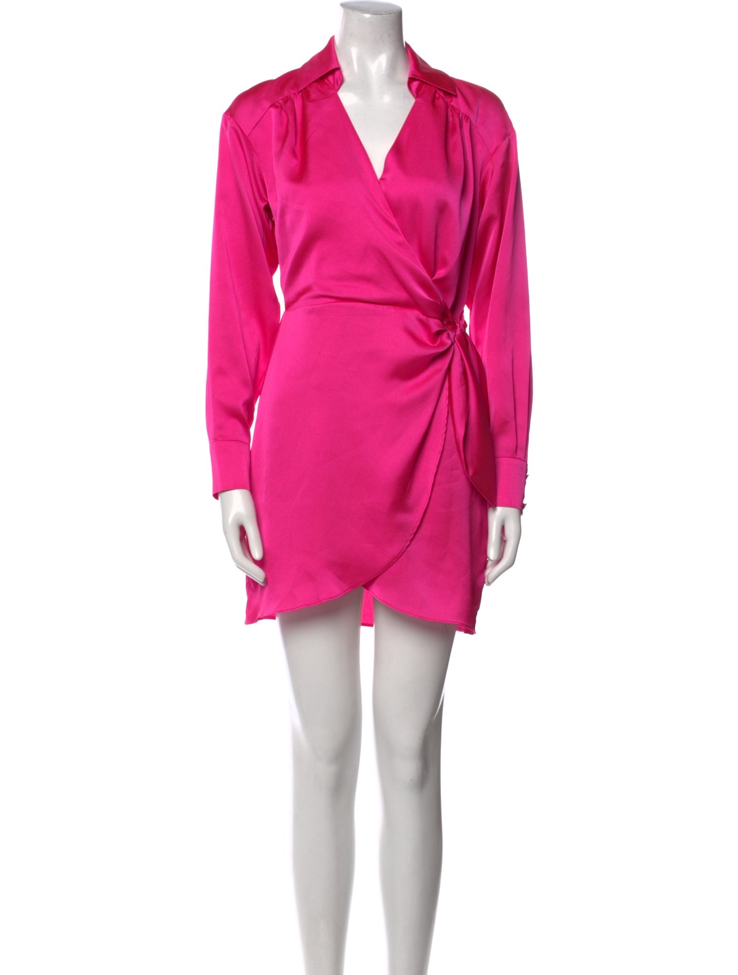 Milly V-Neck Mini Dress