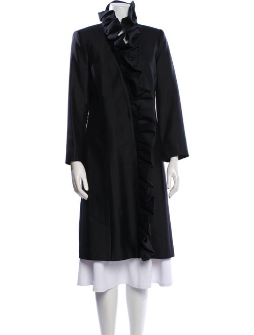 Milly Wool Trench Coat