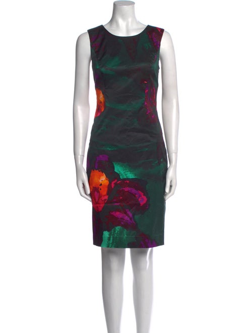 Milly Printed Knee-Length Dress