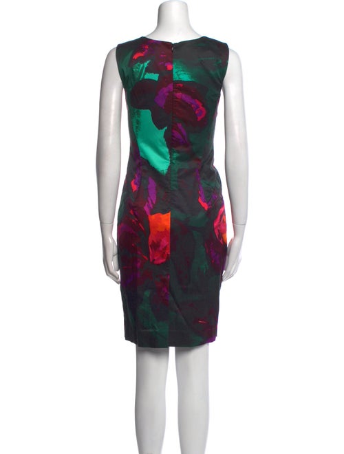Milly Printed Knee-Length Dress
