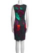 Milly Printed Knee-Length Dress