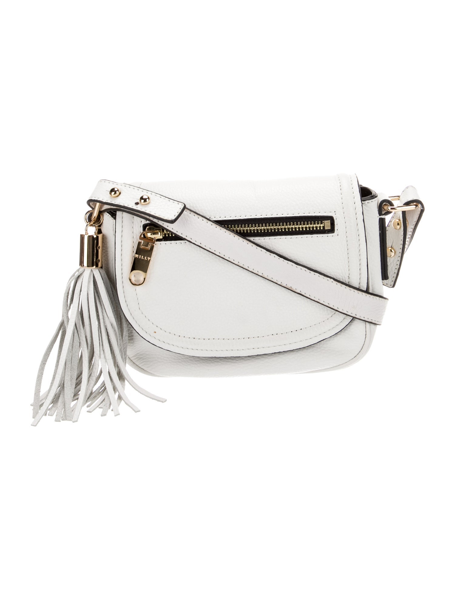 Milly Leather Shoulder Bag