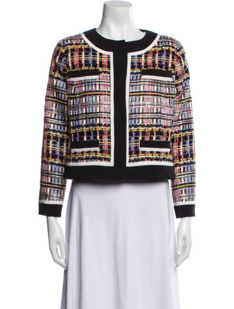 Milly Printed Evening Jacket