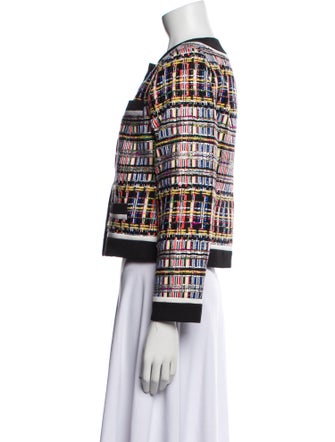 Milly Printed Evening Jacket