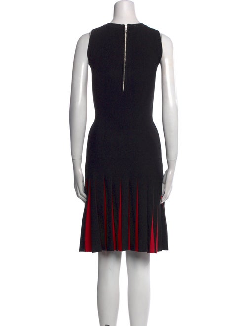 Milly Colorblock Pattern Knee-Length Dress