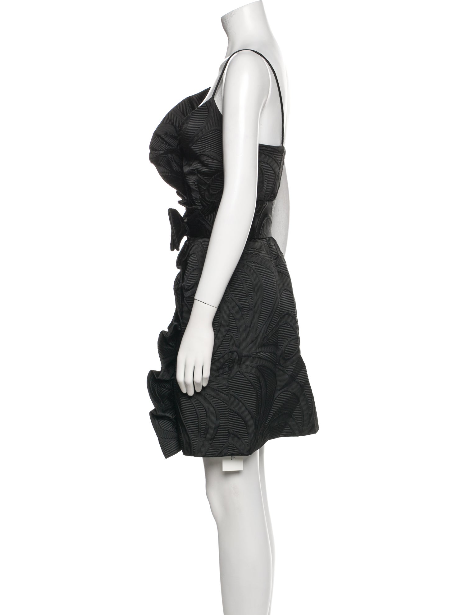 Milly V-Neck Mini Dress