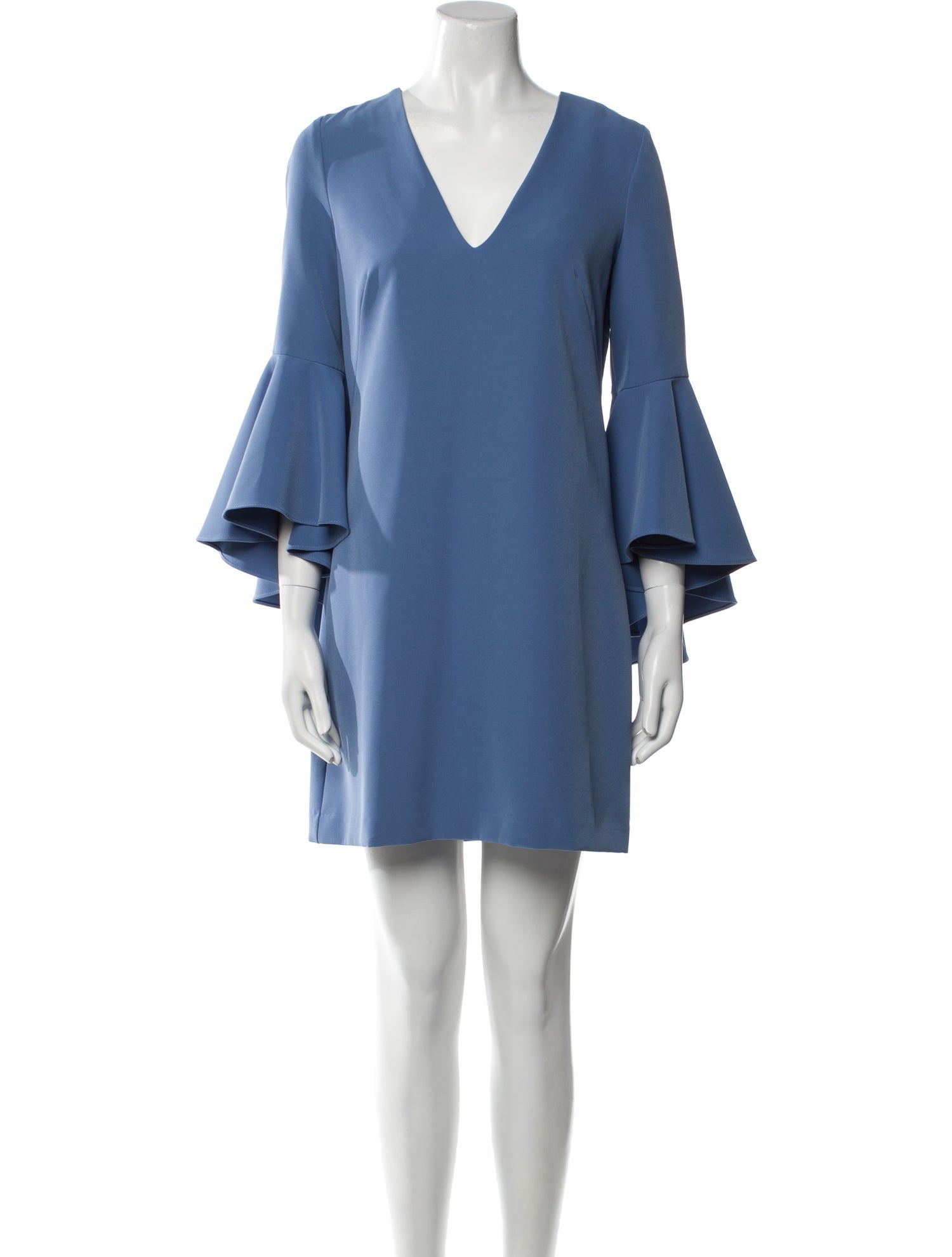 Milly V-Neck Mini Dress