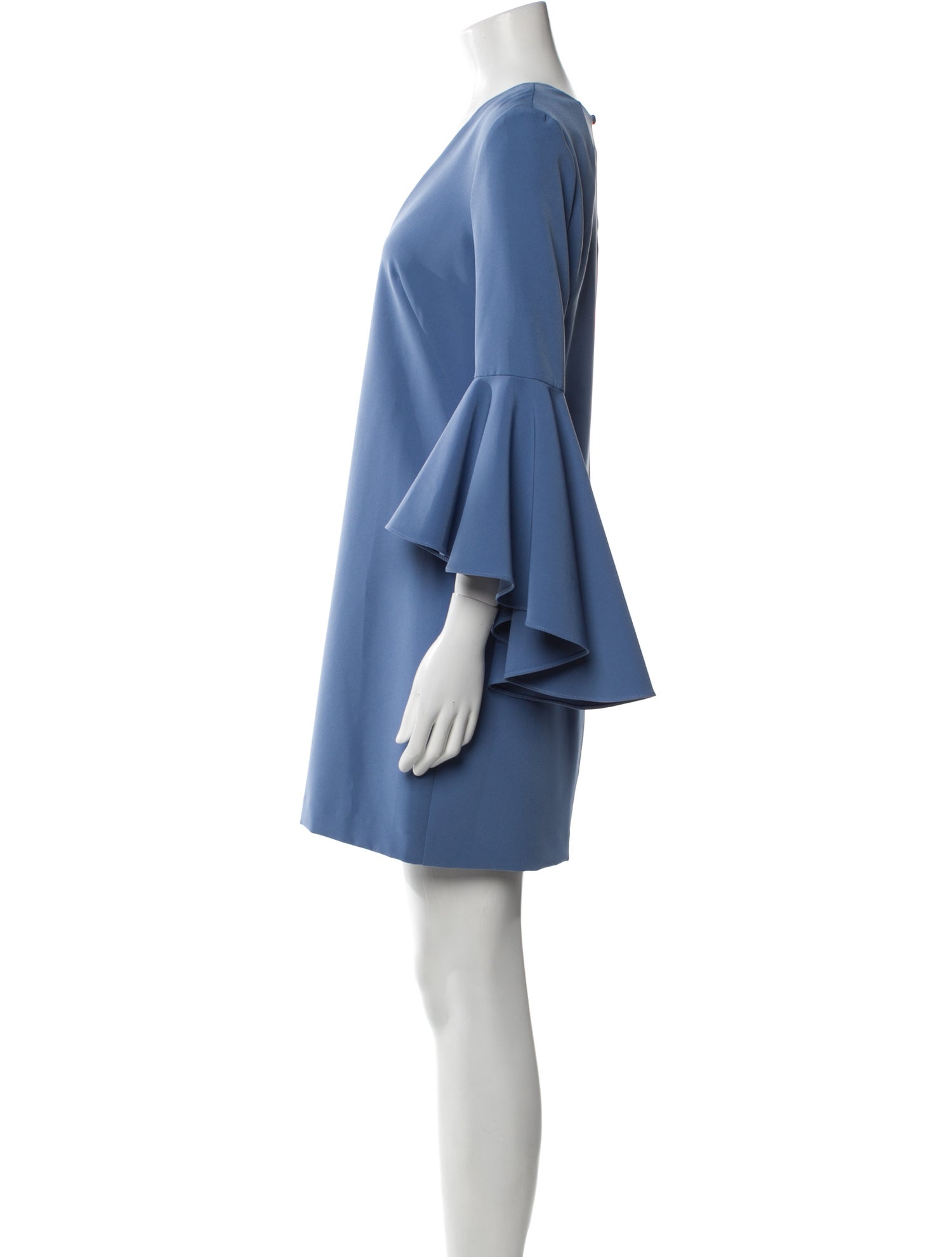 Milly V-Neck Mini Dress