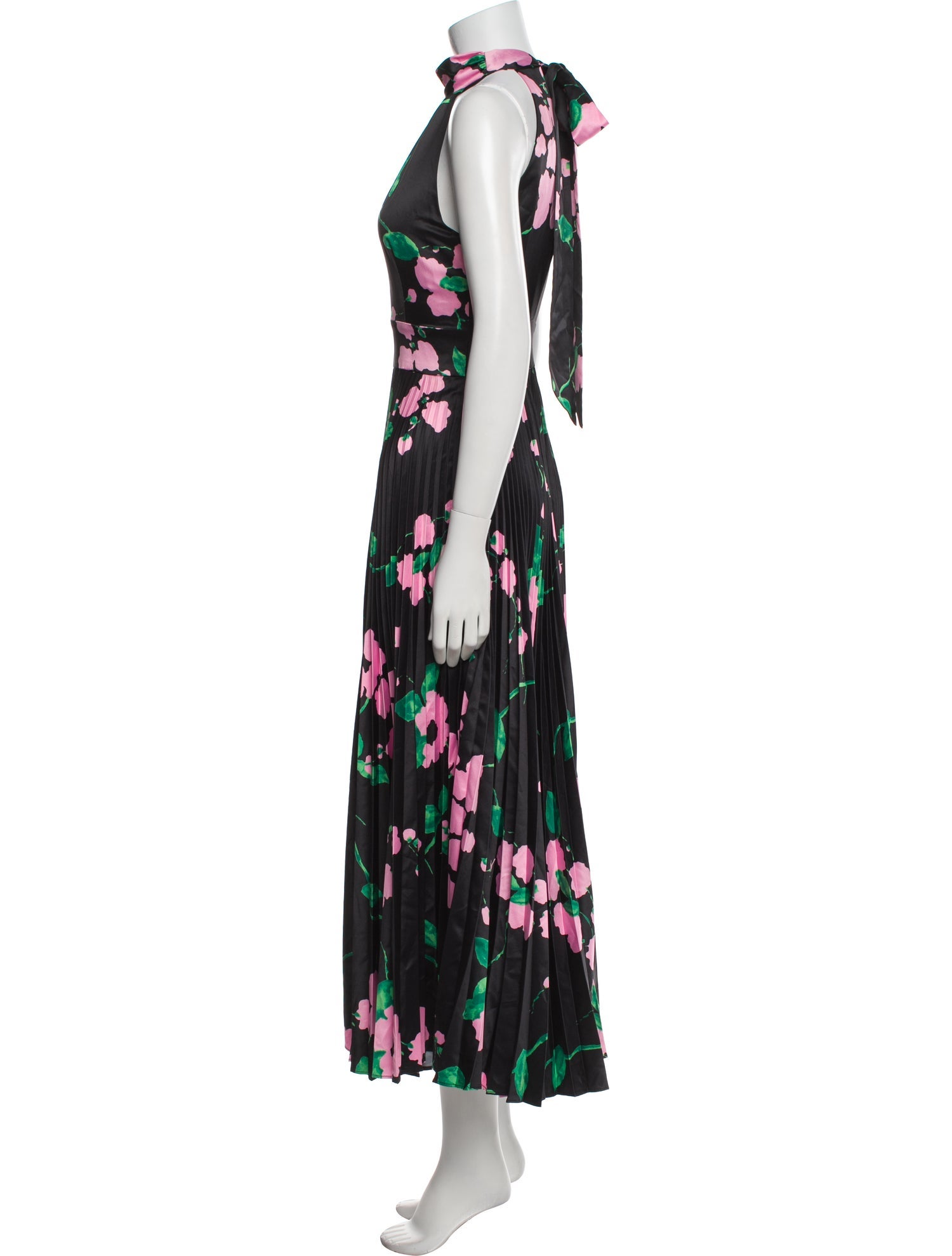 Milly Floral Print Long Dress